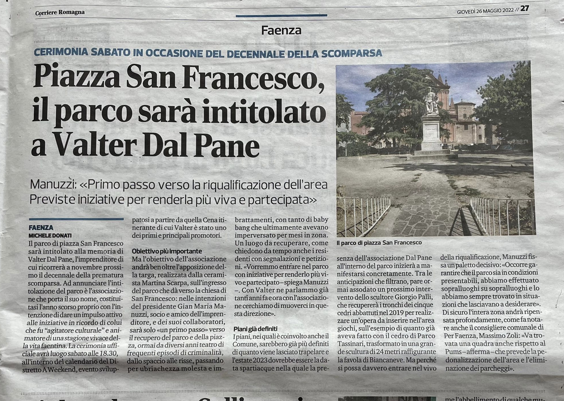 Corriere Romagna, 26.5